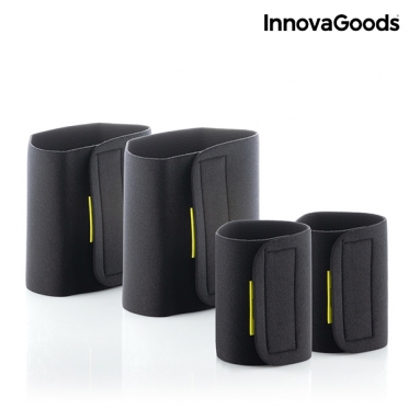 Rankų ir šlaunų diržai su saunos efektu "InnovaGoods", 4 vnt