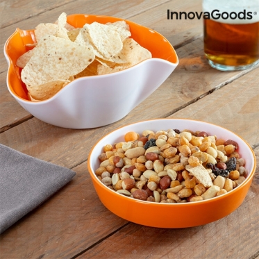 Du viename užkandžių indai "InnovaGoods"