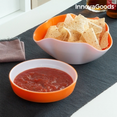 Du viename užkandžių indai "InnovaGoods"