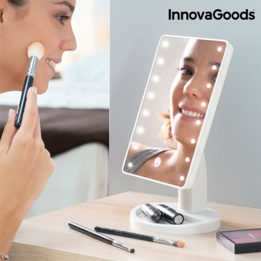 Pastatomas veidrodis su LED apšvietimu ir sensoriumi "InnovaGoods"