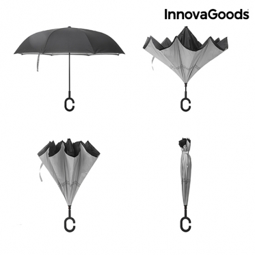 Atvirkščiai sulankstomas skėtis "InnovaGoods"