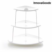 Sulankstomų lėkščių užkandžių stovas "InnovaGoods" Sulankstomų lėkščių užkandžių stovas "InnovaGoods"