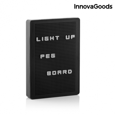 LED perforuota lenta su raidėmis "InnovaGoods"