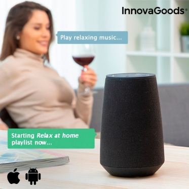 Bluetooth garsiakalbis, išmanus balso padėjėjas "InnovaGoods VASS", 1800 mAh