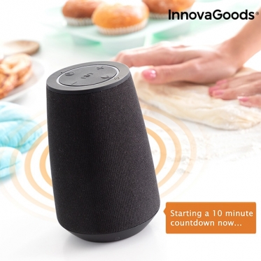 Bluetooth garsiakalbis, išmanus balso padėjėjas "InnovaGoods VASS", 1800 mAh