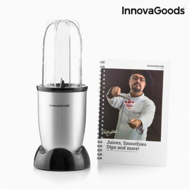 Maišytuvas - trintuvas su receptų knyga "InnovaGoods One Touch", 250W