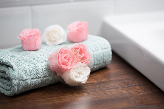 Muiliukai voniai "Rožės", 3 vnt