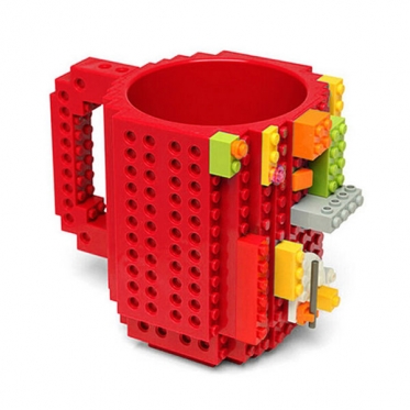 Lego formos puodelis, 350 ml (raudona)