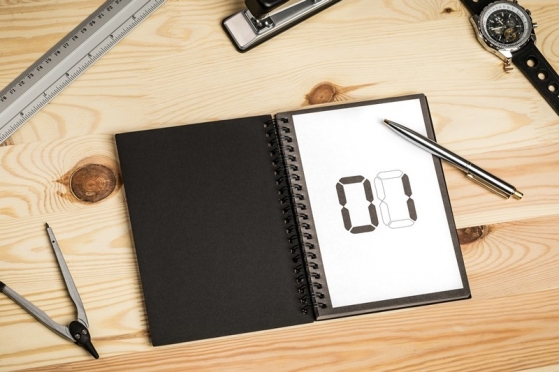 Užrašinė "Granata", 23,9 x 16,3 x 1,8 cm