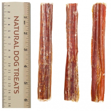 Džiovintų jaučių penių lazdelės "Natural Dog Treats", 5 vnt