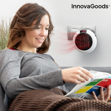 Elektrinis šildytuvas su valdymo pulteliu "InnovaGoods", 600 W