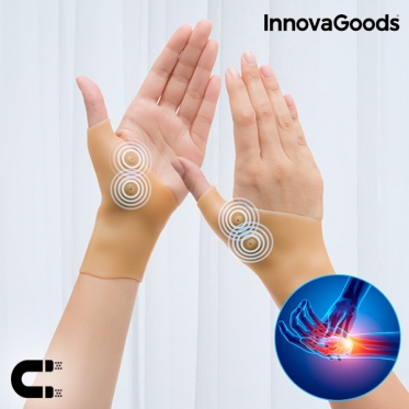 Kompresinė riešo apsauga su magnetiniais taškais "InnovaGoods", 2 vnt