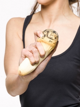 Antistresinis grybas "King Trumpet", 15 x 7 cm