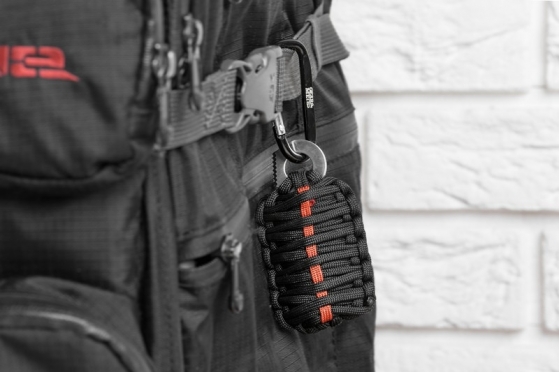 Išgyvenimo "Granata" nelaimingo atsitikimo atveju iš kalnų laipiojimo virvės (juoda)