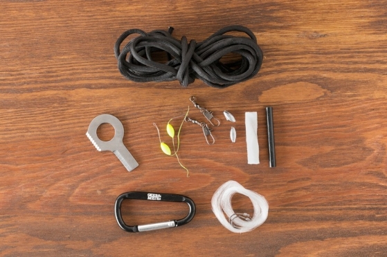 Išgyvenimo "Granata" nelaimingo atsitikimo atveju iš kalnų laipiojimo virvės (juoda)