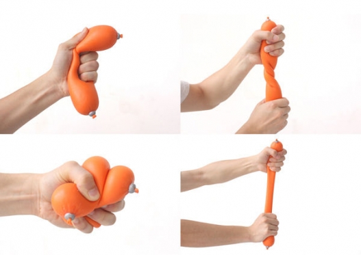 Antistresinė pieniška dešrelė, 18 x 4 cm