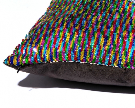 Pagalvė su blizgučiais, 35 x 35 x 12 cm