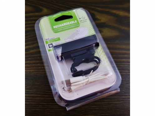 USB LED žibintas dviračiui "Robesbon"