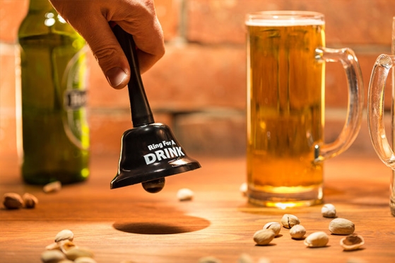 Skambutis "Ring for a drink"