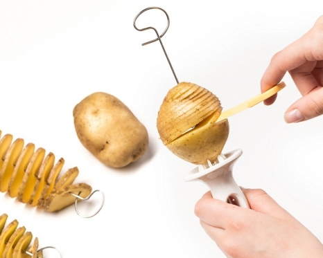 Spiralinė bulvių pjaustyklė