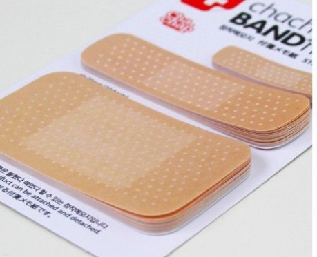 Lapeliai užrašams "Pleistras"