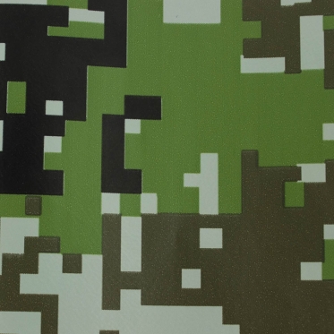 Lygaus matinio paviršiaus termoplastinė plėvelė, 1,52 x 30 m (šviesus pikselių kamufliažas)