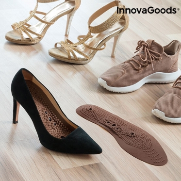 Magnetiniai akupresūriniai batų įdėklai "InnovaGoods"