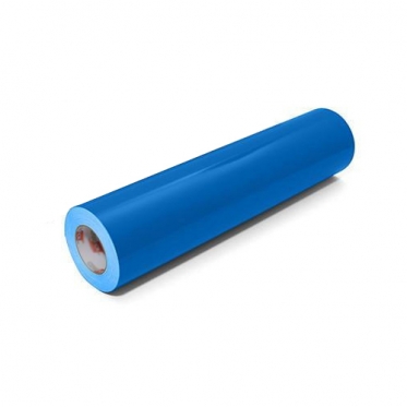 Lygaus matinio paviršiaus termoplastinė plėvelė automobilio kėbului, 1,52 x 0,1 m (mėlyna)