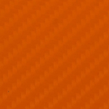4D termoplastinė anglies plėvelė automobilio kėbului, 1,52 x 0,1 m (oranžinė)
