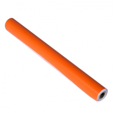 Aksominio paviršiaus termoplastinė plėvelė automobilio kėbului, 1,52 x 0,1 m (oranžinė)