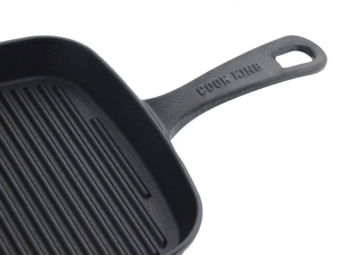 Ketaus grilio keptuvė "Cook King", 36 x 23 x 3,3 cm