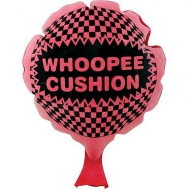 Orą gadinanti pagalvė "Whoopee cushion", Ø 18 cm