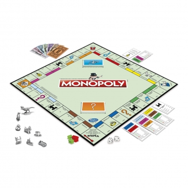 "Hasbro" stalo žaidimas "Monopolis", (rusų kalba)