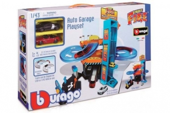 "Bburago" automobilių garažas "Street fire"