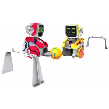 "Silverlit" nuotolinio valdymo robotai "Kickabot", 2 vnt