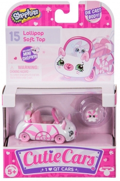 "Shopkins" mašinėlė "Cutie Cars"