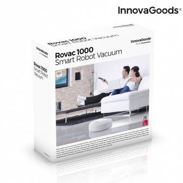 "InnovaGoods" išmanusis robotas - dulkių siurblys "Rovac 1000"