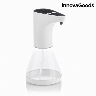 Automatinis muilo dozatorius su jutikliu "InnovaGoods", 520 ml