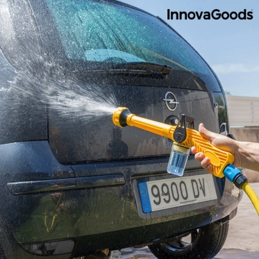 Aštuoni viename, aukšto slėgio vandens pistoletas su rezervuaru "InnovaGoods"