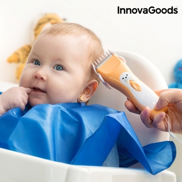 Įkraunama kūdikių plaukų kirpimo mašinėlė "InnovaGoods"