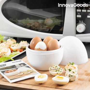 Indelis kiaušiniams virti mikrobangų krosnelėje "InnovaGoods"