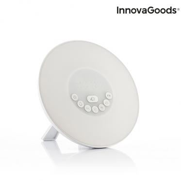 Radio žadintuvas su saulėtekio funkcija "InnovaGoods"