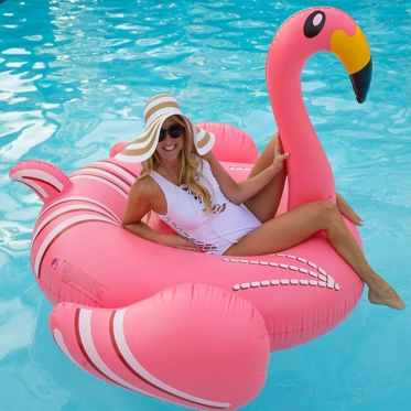 Pripučiamas vandens čiužinys "Flamingas", 180 cm