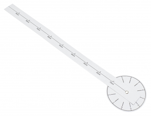 Keturių skaitmenų sieninis laikrodis, Ø 80 - 120 cm (sidabrinis)