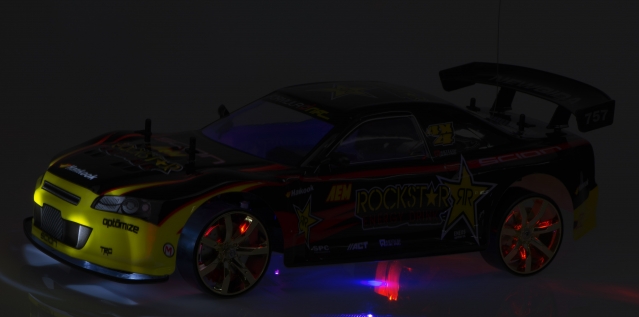 "NQD" nuotolinio valdymo mašinėlė "Nissan Skyline GT-R Rockstar"