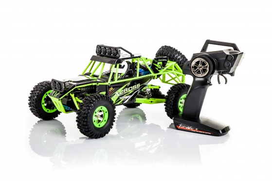 "WLToys" nuotolinio valdymo bekelės mašinėlė "4 WD Cross Country"