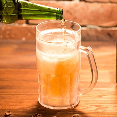 Dvigubo stiklo bokalas alui su šaldomuoju geliu, 650 ml