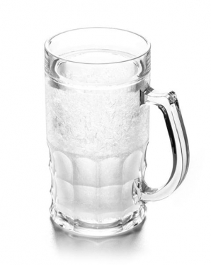 Dvigubo stiklo bokalas alui su šaldomuoju geliu, 650 ml