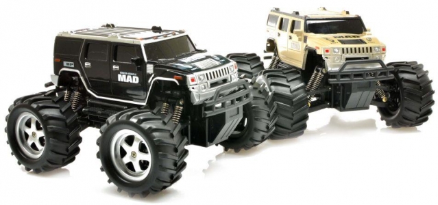 Nuotolinio valdymo bekelės mašinėlė "Monster Truck"