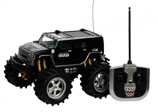 Nuotolinio valdymo bekelės mašinėlė "Monster Truck"